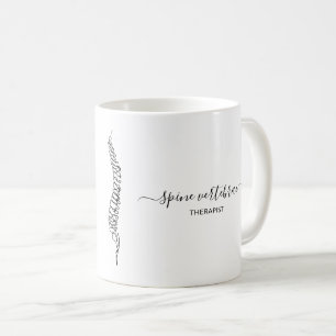 Mug Chiropraticien minimal Thérapeute de massage de la