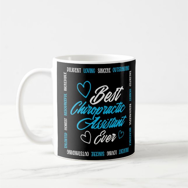 Mug Chiropratique - meilleur assistant chiropratique j (Gauche)