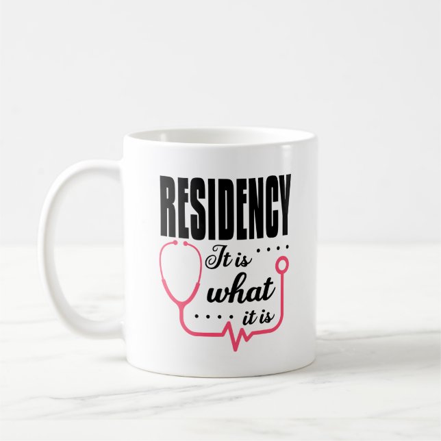 Mug Chirurgie-cadeaux pour les médecins résidents Médi (Gauche)
