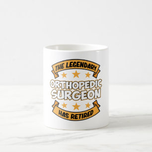 Mug Chirurgie de retraite pour chirurgien orthopédiqu