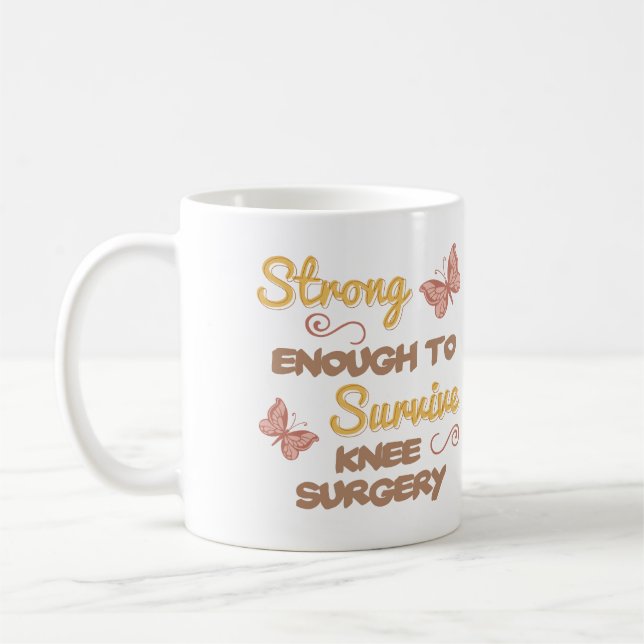 Mug Chirurgie du genou pour femmes (Gauche)