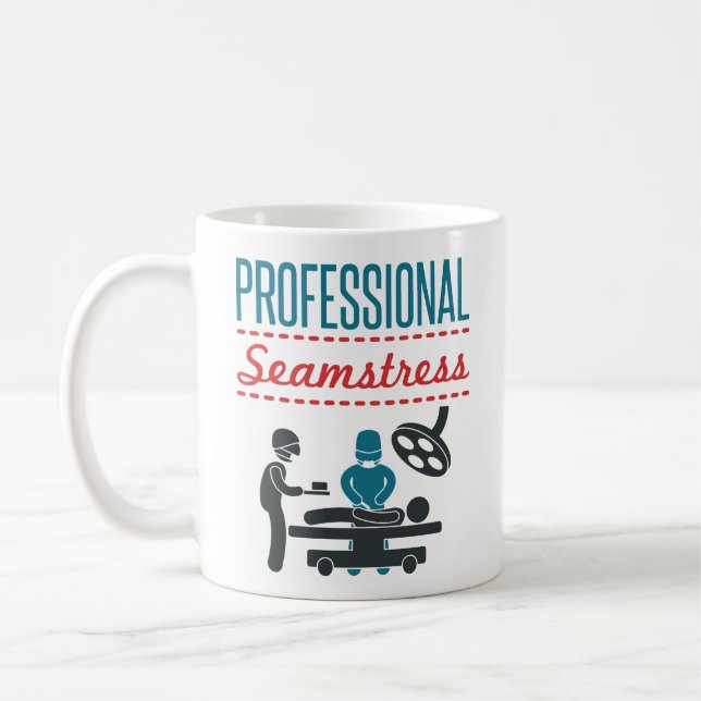 Mug Chirurgie "Professional Seamstress" (Gauche)