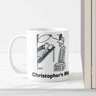 Mug Chirurgien avec Boîte à outils. Personnalisez avec