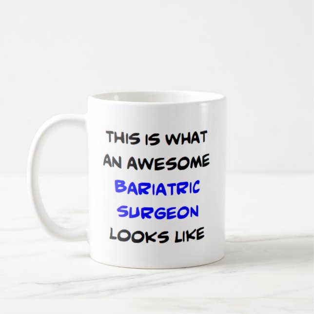 Mug chirurgien bariatrique, génial (Gauche)