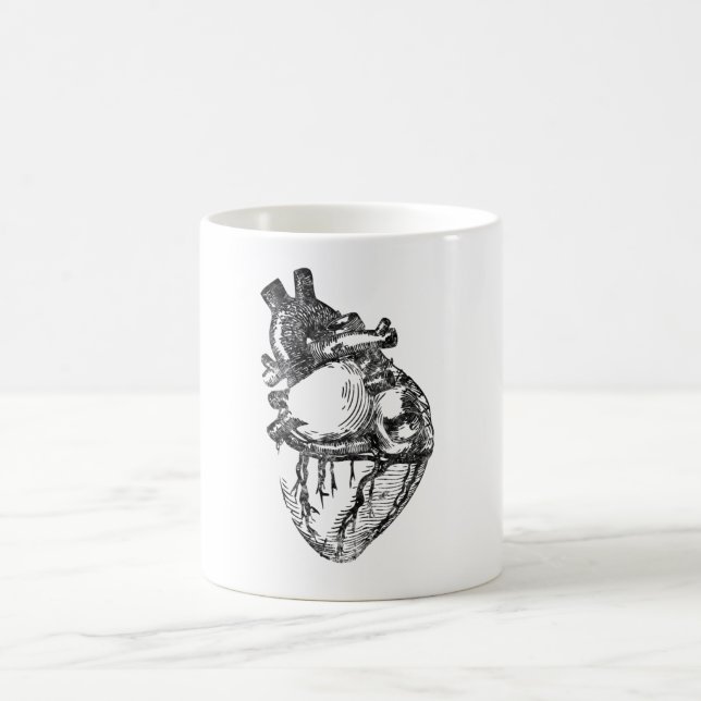 Mug Chirurgien cardiaque anatomique Chirurgien cardiol (Centre)