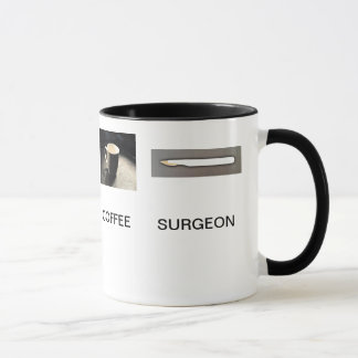 MUG CHIRURGIEN DE CAFÉ DE NEZ D'OREILLE