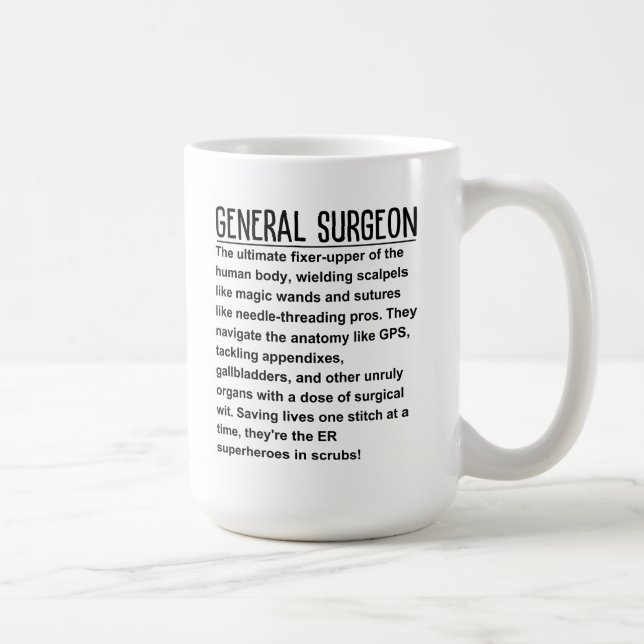 Mug Chirurgien général (Droite)