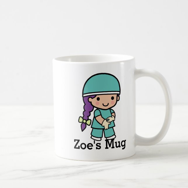 Mug Chirurgien mou en Scrubs (Droite)