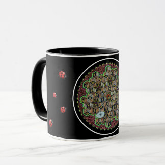 Mug Chitta Vritti Nirodha (hand-drawn color)