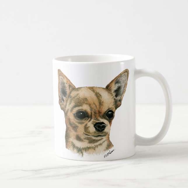 Mug Chiwawa de Smoothcoat - 1 (couleur) (Droite)