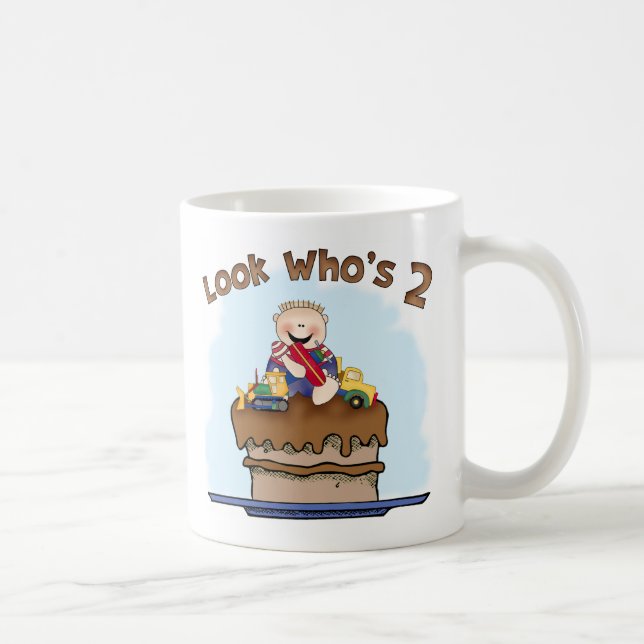 Mug Chocolat boue 2e anniversaire (Droite)