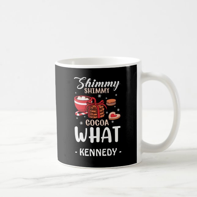Mug Chocolat chaud amusant et biscuit hiver (Droite)