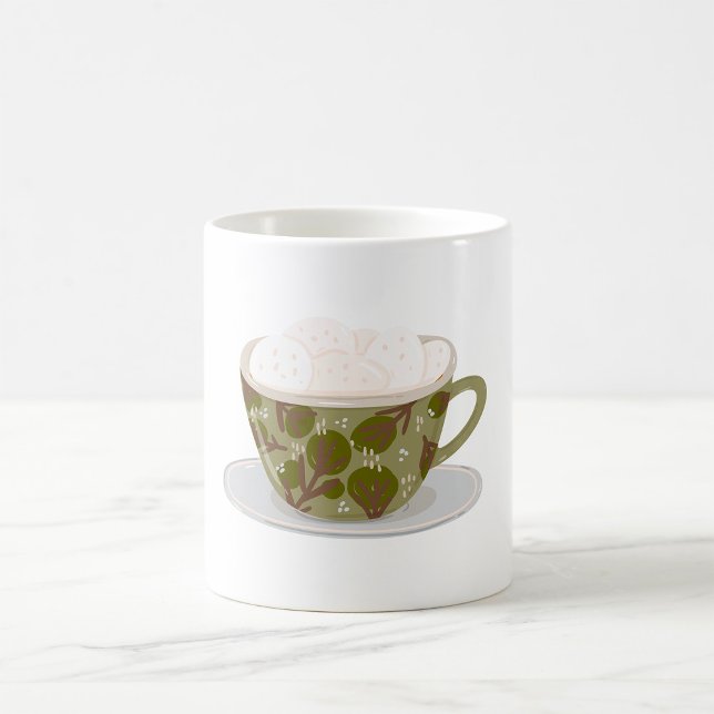 Mug Chocolat Chaud Avec Marshmallows (Créateur téléchargé)