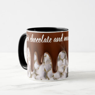 Mug Chocolat chaud et marshamallows