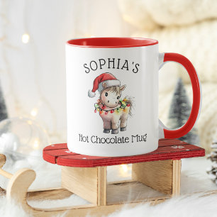 Mug Chocolat Chaud Personnalisé Enfant Poney Migno