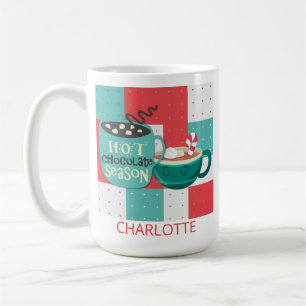 Mug Chocolat Chocolat Chaud Mignonne hiver saison caca