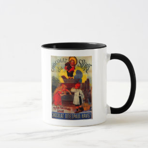 Mug Chocolat du Sport Vintage PosterEurope