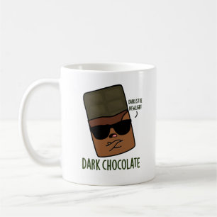 Mug Chocolat foncé drôle de bonbon de jeu