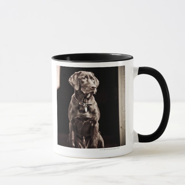 Mug Chocolat labrador retriever (Droite)