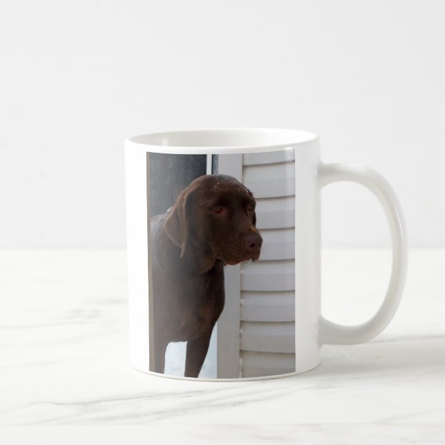 Mug Chocolat labrador retriever (Droite)