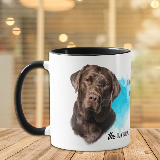 Mug Chocolat Labrador Retriever Dog Loyal Friend (Créateur téléchargé)