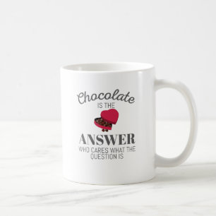Mug Chocolat Lover Citation Cadeau Chocolat Est La Rép