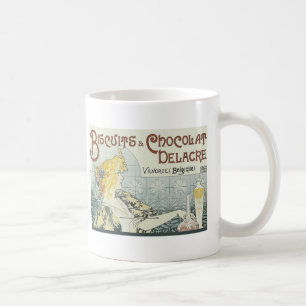 Mug Chocoloate Art Nouveau