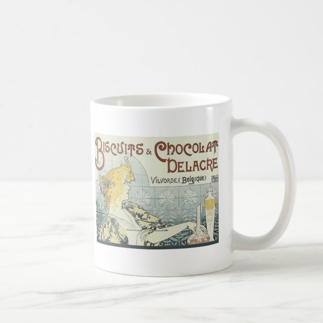Mug Chocoloate Art Nouveau (Droite)