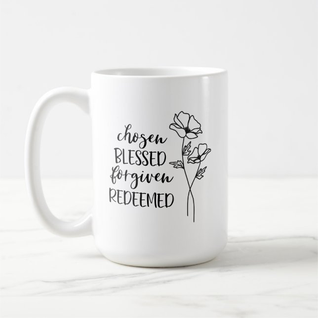 Mug Choisi Bénéficié Racheté (Gauche)