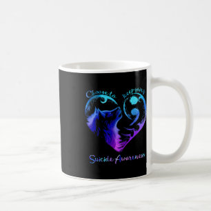 Mug Choisir De Continuer À Faire Connaître Le Suicide