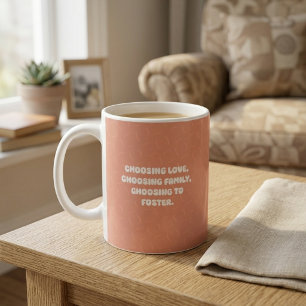 Mug Choisir l'amour Parrainage familial Décision de vi