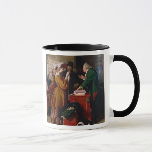 Mug Choisissant la robe de mariage, du chapitre 1 du ' (Droite)