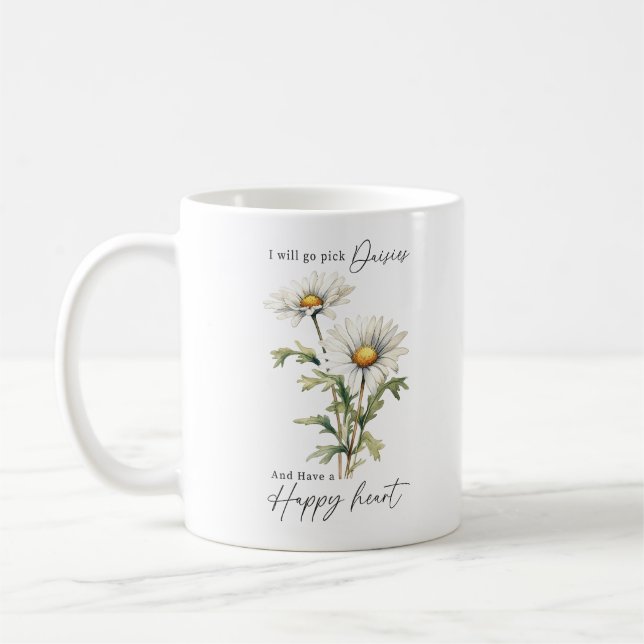 Mug Choisissez Des Faisées Et Avoir Un Coeur Heureux (Gauche)