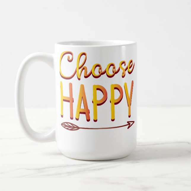 Mug Choisissez Heureux (Gauche)