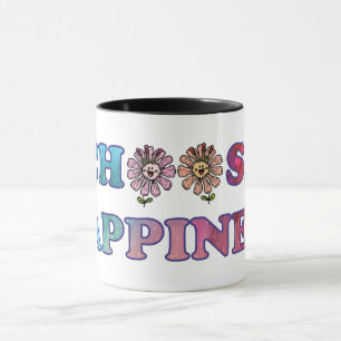 Mug Choisissez le bonheur Rainbow