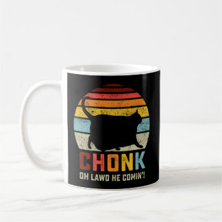 Mug Chonk Chat Échelle Mème Style Chats Mèmes