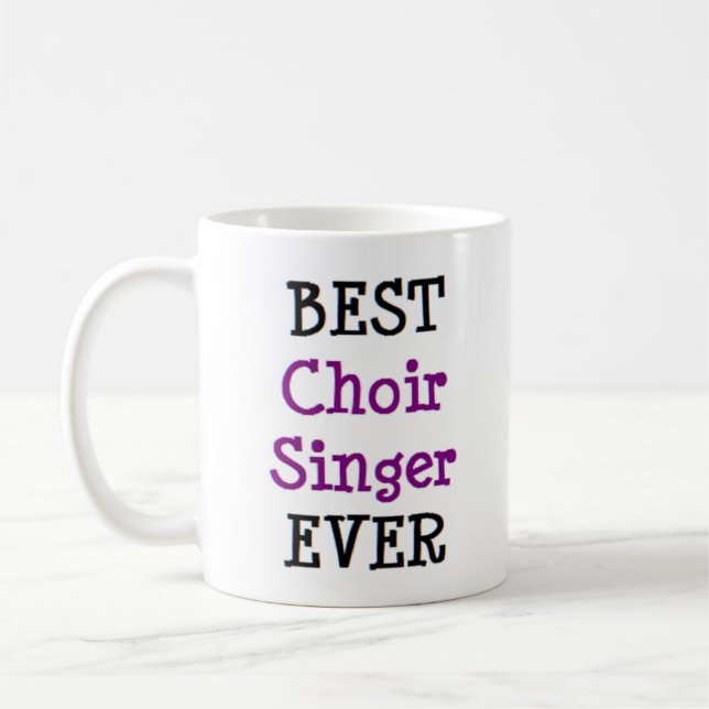 Mug chorale chanteuse, meilleur (Gauche)