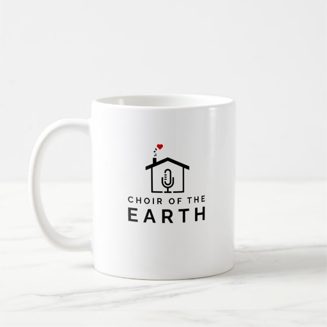 Mug Chorale du logo de la Terre (Gauche)