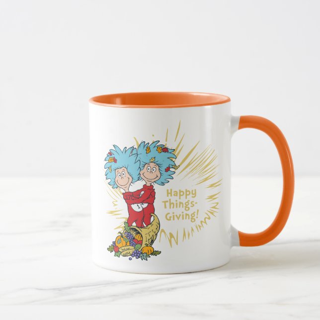 Mug Chose Un Chose Deux Joyeuse Choses-À-Donner ! (Droite)