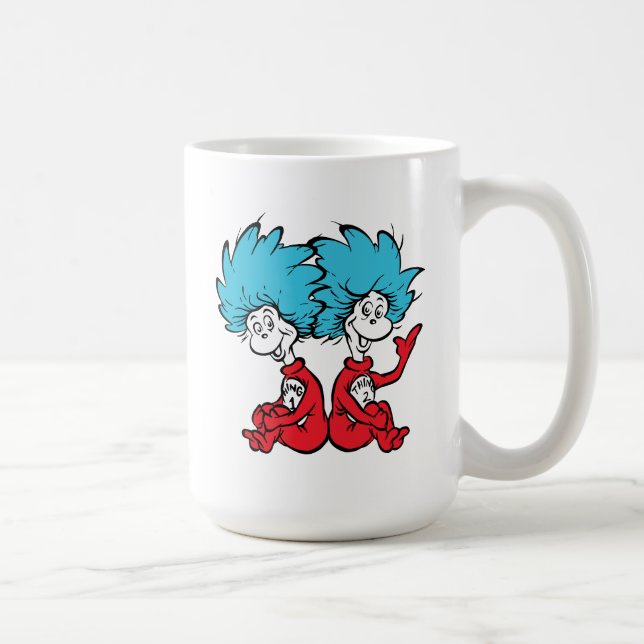 Mug Chose Un et Chose Deux du Chat au Chapeau (Droite)