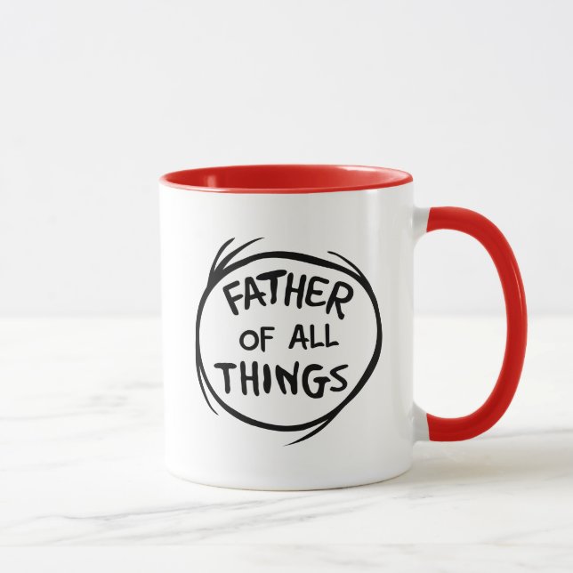 Mug Chose Une Chose Deux - Père de toutes les Choses (Droite)