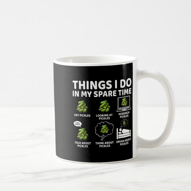 Mug Choses que je fais pendant mon temps libre Amusing (Droite)