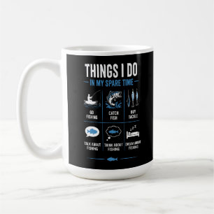 Mug Choses que je fais pendant mon temps libre Parler