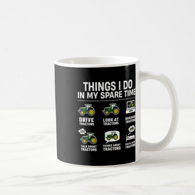 Mug Choses que je fais pendant mon temps libre - Tract (Droite)
