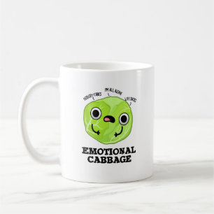 Mug Chou émotionnel amusant Veggie Pun