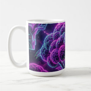 Mug Chou-fleur néon Cyberpunk Galaxy