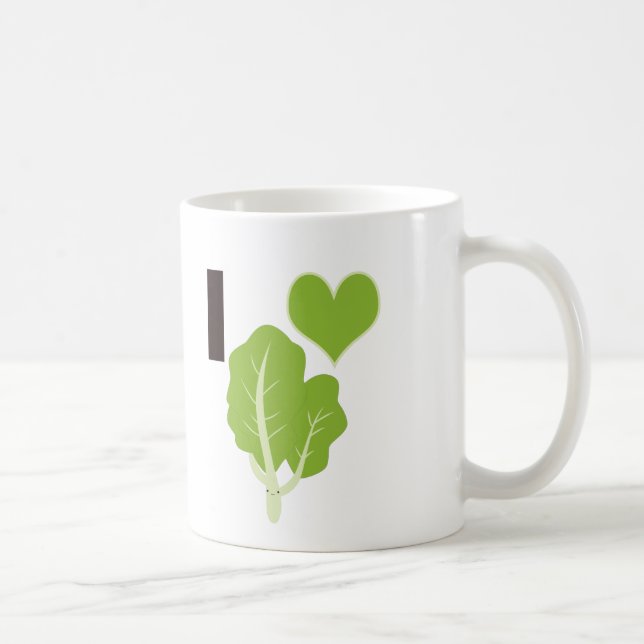 Mug Chou frisé du coeur I (Droite)