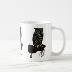 Mug Chouette à grande corne sur Glove