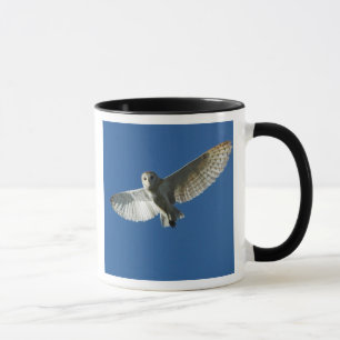 Mug Chouette à l'étable en vol diurne