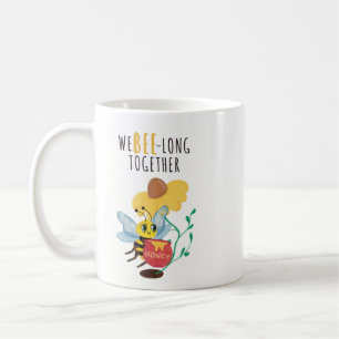 Mug Chouette Abeille - "Nous sommes abeilles ensem